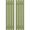 Ekena Millwork Americraft 4-Board, 2 Batten Exterior Real Wood Spaced Board-n-Batten Shutters, ARW101SB415X77MGH, PR ARW101SB415X77MGH - alternate 1
